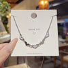 Wholesale Titanium Steel Heart Shape Electroplating Women's Love Necklace
