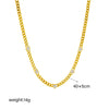 Wholesale Titanium Steel Heart Shaped Diamondembedded Electroplated Necklace For Women