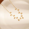 Wholesale Titanium Steel Heart Shaped Women's Love Necklace With Electroplating