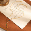 Wholesale Titanium Steel Heartshaped Necklace For Women Electroplated Elegant And Versatile