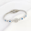 Wholesale Titanium Steel Hip Hop Style Electroplating Bracelet For Female