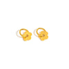 Wholesale Titanium Steel Jewelry Flower Pattern Electroplated For Women
