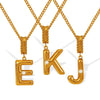 Wholesale 316L Stainless Steel Jewelry With Letters Numbers Text Pattern 18K Gold Plated For Women
