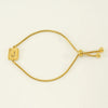 Wholesale 316L Stainless Steel Letter Bracelet For Women With Polishing Treatment