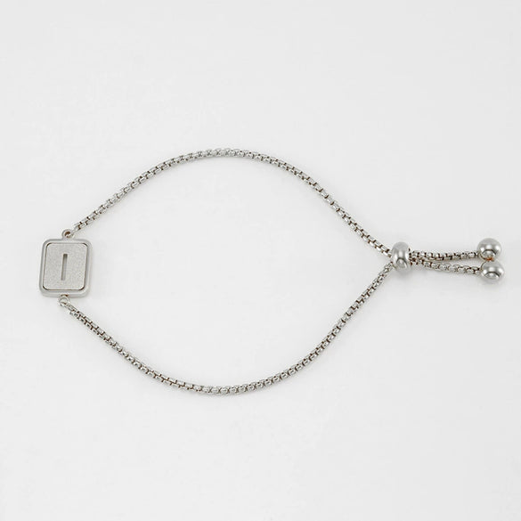 Wholesale 316L Stainless Steel Letter Bracelet For Women With Polishing Treatment