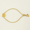 Wholesale 316L Stainless Steel Letter Bracelet For Women With Polishing Treatment