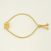 Wholesale 316L Stainless Steel Letter Bracelet For Women With Polishing Treatment