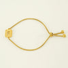 Wholesale 316L Stainless Steel Letter Bracelet For Women With Polishing Treatment
