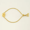 Wholesale 316L Stainless Steel Letter Bracelet For Women With Polishing Treatment