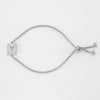 Wholesale 316L Stainless Steel Letter Bracelet For Women With Polishing Treatment