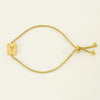 Wholesale 316L Stainless Steel Letter Bracelet For Women With Polishing Treatment