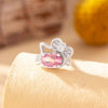 Wholesale Titanium Steel Microinlaid Zircon Animal Cat Head Ear Nail For Women