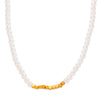 Wholesale 316L Stainless Steel Necklace Retro Light Luxury Style Geometric Pattern Beaded Snake Bone Chain Electroplated