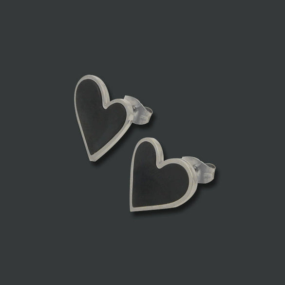 Wholesale Titanium Steel Nonfading Earrings With Geometric Pattern And Electroplating For Women