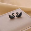 Wholesale Titanium Steel Nonfading Earrings With Geometric Pattern And Electroplating For Women