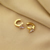 Wholesale Titanium Steel Nonfading Earrings With Geometric Pattern And Electroplating For Women