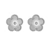 Wholesale Titanium Steel Nonfading Earrings With Geometric Pattern And Electroplating For Women