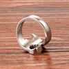 Wholesale Titanium Steel Open Ring Geometric Men's Personality Motorcycle Wrench Ring Electroplated
