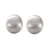 Wholesale Titanium Steel Oval Electroplated Geometric Fashion Earrings For Women