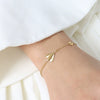 Wholesale Titanium Steel Paper Aircraft And Star Design Necklace And Bracelet Set With Electroplating For Women