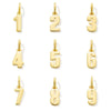Wholesale Titanium Steel Pendant Necklace With Electroplating Letter And Number Pattern For Women