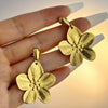 Wholesale Titanium Steel Petal Geometric Women's Highend Earrings