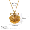 Wholesale 316L Stainless Steel Retro Bow Set Earrings And Necklace With Rhinestones And Electroplating Treatment