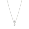 Wholesale Titanium Steel Retro Cuban Chain Necklace With Constellation And Geometric Pattern Electroplated Tassel Zircon