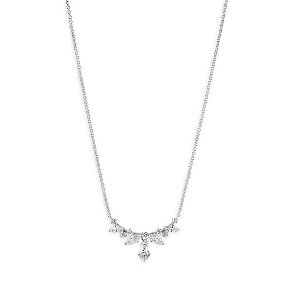 Wholesale Titanium Steel Retro Cuban Chain Necklace With Constellation And Geometric Pattern Electroplated Tassel Zircon