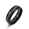 Wholesale Titanium Steel Retro Rings With Letters Numbers Text Electroplated For Men And Women