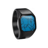 Wholesale Titanium Steel Ring For Men Retro Style With Electroplating