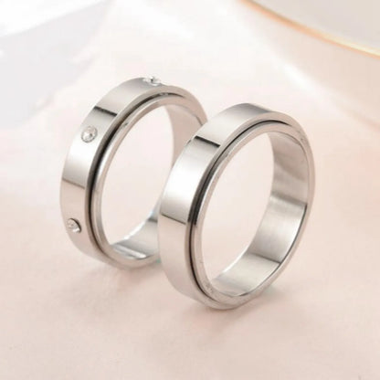 Wholesale Titanium Steel Rotatable Ring