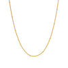 Wholesale Titanium Steel Small Fresh Necklace With Round Bead Snake Chain Geometric Pattern Electroplating Treatment
