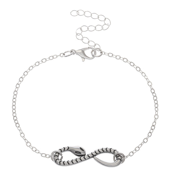 Wholesale Titanium Steel Snakeshaped Bracelet With Animal Pattern And Electroplating For Women In Ins Style