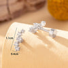 Wholesale Titanium Steel Star Inlaid Zircon Women's Ear Nails