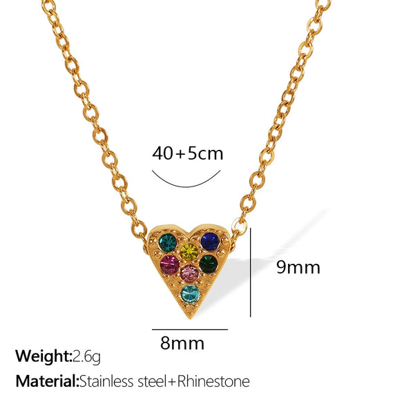 Wholesale 316L Stainless Steel Star Shape And U Shape Pendant Necklace With Electroplating Treatment Fashion Style For Women
