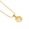 Wholesale Titanium Steel Twelve Constellations Cut Out Pendant Snake Bone Chain Necklace Electroplated