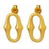 Wholesale Titanium Steel Ushape Geometric Earrings For Women