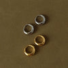 Wholesale Titanium Steel Ushape Light Luxury Women's Earrings With Electroplating