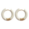 Wholesale Titanium Steel Ushaped Electroplated Earrings For Women Retro Style