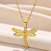 Wholesale Titanium Steel Vintage Geometric Sunshaped Pendant Necklace Electroplated 18K Gold