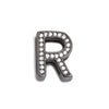 Wholesale Titanium Steel Watch Chain Bracelet With English Alphabet Pattern Diy Adjustable Mesh Strap Unisex Style
