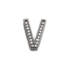 Wholesale Titanium Steel Watch Chain Bracelet With English Alphabet Pattern Diy Adjustable Mesh Strap Unisex Style