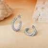 Wholesale Titanium Steel Women's Geometric Earrings Fashion Elegant Stereo Highend Polish Style