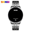 Wholesale Touch Screen Watch Zinc Alloy Case Stainless Steel Strap Round Luminous Electronic Watch For Men