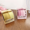 Wholesale Towel Ring And Hair Ring Cloth Material High Elasticity Fashion Geometric Style Handmade