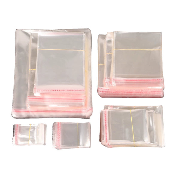 Wholesale Transparent Plastic Resin Packaging Bags For Hairpin Hair Crown Bracelet Necklace With Printing Process