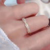 Wholesale Twisted Ring Copper Light Luxury Geometric Style