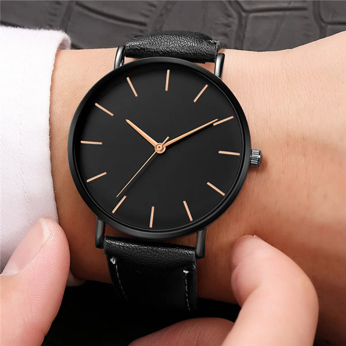 Wholesale Ultra-Thin Quartz Belt Watch Nihaojewelry