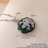 Wholesale Unisex Animal Shaped Copper 18K Gold Plated Frog Pendant Necklace With Ball Chain